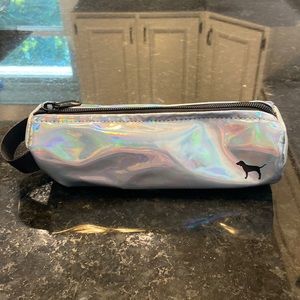 PINK small holographic cosmetic bag (free with purchase of at least $15)